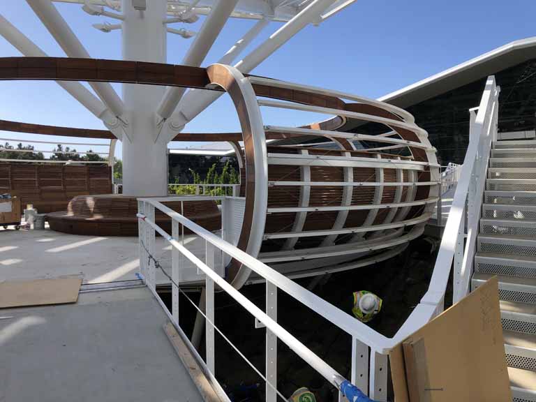 Curved Steel Treehouse Structures at NVIDIA Headquarters